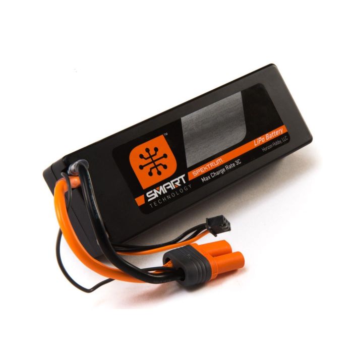Spektrum 5000mah 4S 14.8V 30C; HC, IC5 (O-SPMX50004S30H5) Spektrum 5000mah 4S 14.8V 30C; HC, IC5 (O-SPMX50004S30H5)