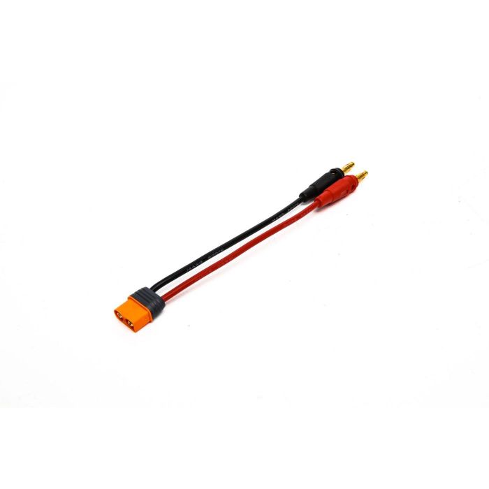 Spektrum IC3 Device Charge Lead 6"; 13 AWG / 4mm Bullets (O-SPMXCA304) Spektrum IC3 Device Charge Lead 6"; 13 AWG / 4mm Bullets (O-SPMXCA304)