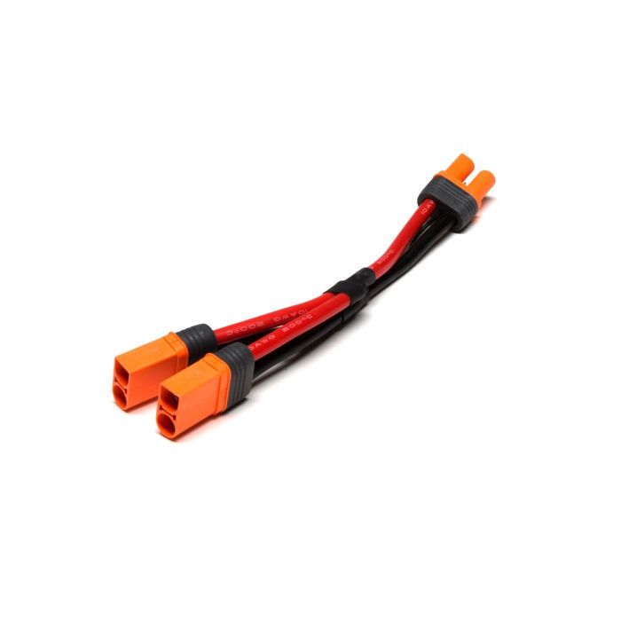 Spektrum IC5 Battery Parallel Y-Harness 6" / 150mm; 10 AWG (O-SPMXCA509) Spektrum IC5 Battery Parallel Y-Harness 6" / 150mm; 10 AWG (O-SPMXCA509)