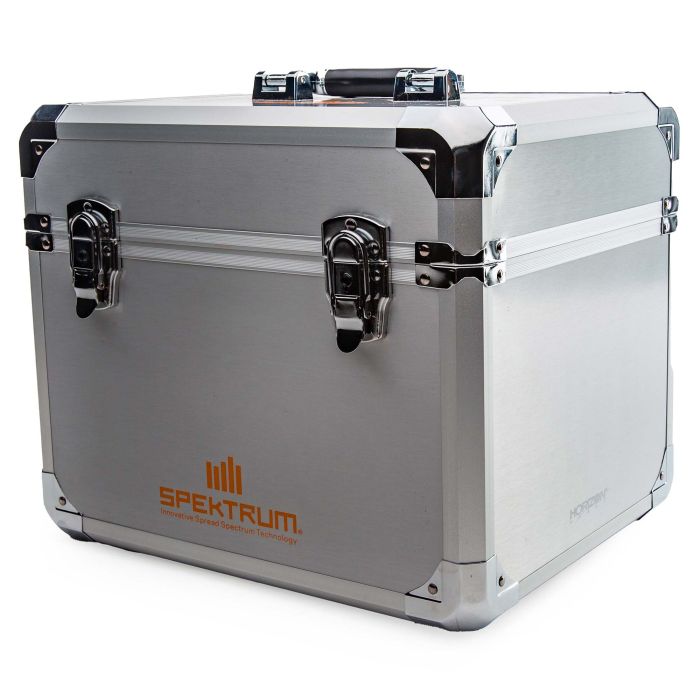 Spektrum Spektrum Dual Aluminum Stand Up Transmitter Case (P-SPM6726) Spektrum Spektrum Dual Aluminum Stand Up Transmitter Case (P-SPM6726)