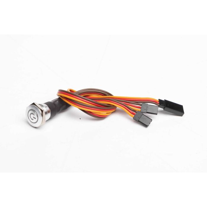 Spektrum Push Button Power Switch with LED (P-SPM9151) Spektrum Push Button Power Switch with LED (P-SPM9151)