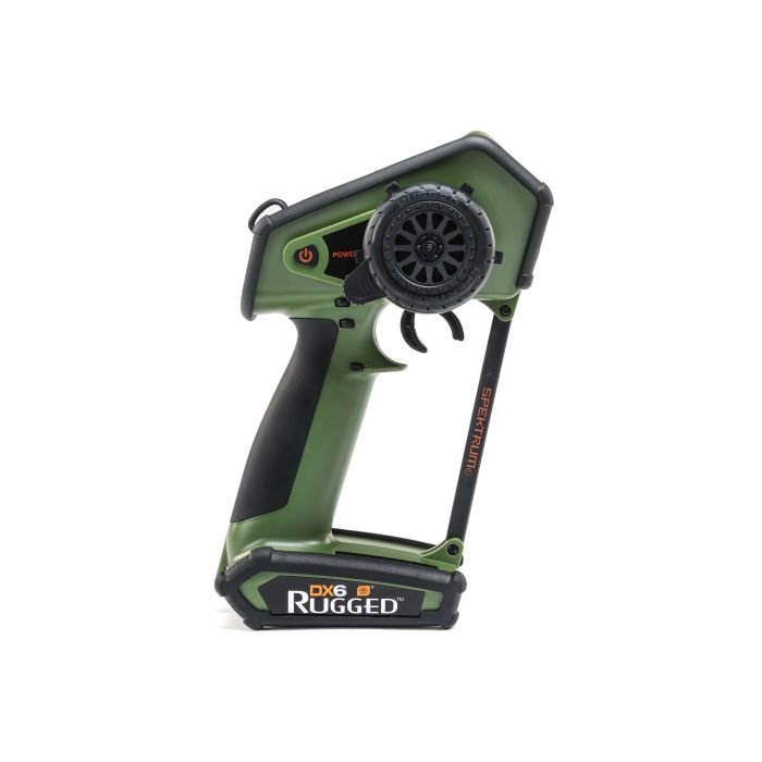 DX6 Rugged 6-Channel DSMR Transmitter Only, Green (P-SPMR6215G)