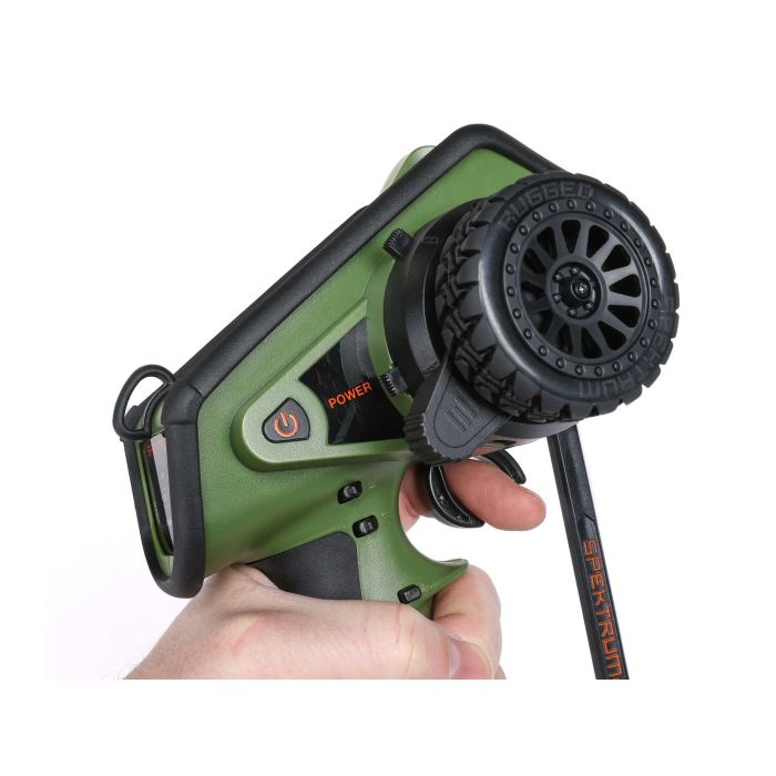 DX6 Rugged 6-Channel DSMR Transmitter Only, Green (P-SPMR6215G)