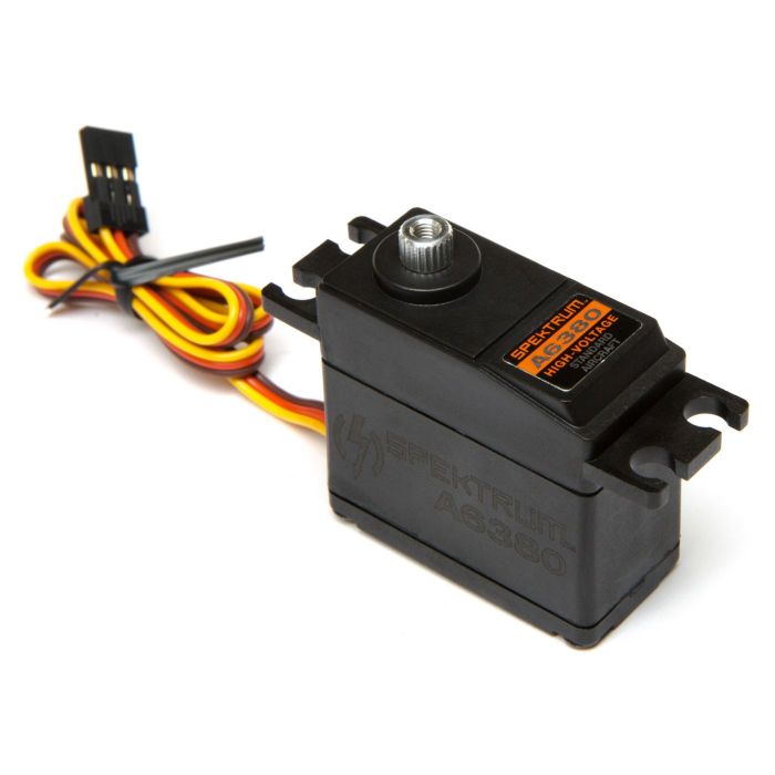 Spektrum A6380 High Torque High Speed, Metal HV Servo (P-SPMSA6380) Spektrum A6380 High Torque High Speed, Metal HV Servo (P-SPMSA6380)
