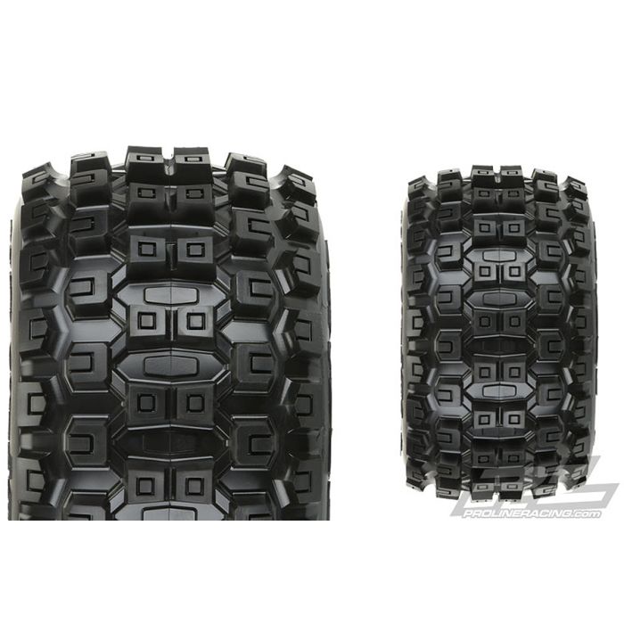 Proline Badlands MX38 3.8" All Terrain Tyres Black Raid Wheels 17mm Hex (PL10127-10)