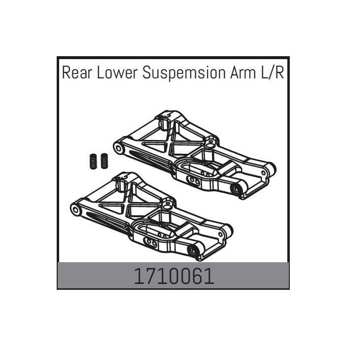 Absima Rear Lower Suspemsion Arm L/R (AB1710061) Absima Rear Lower Suspemsion Arm L/R (AB1710061)