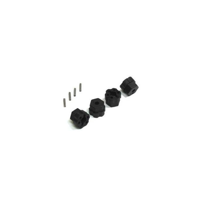 Absima Wheel Hub with Pin (4) Buggy/Truggy Absima Wheel Hub with Pin (4) Buggy/Truggy