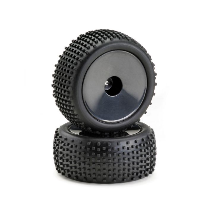 Absima Wheel Set Buggy Disc "Offroad" rear black 1:10 (2) Absima Wheel Set Buggy Disc "Offroad" rear black 1:10 (2)