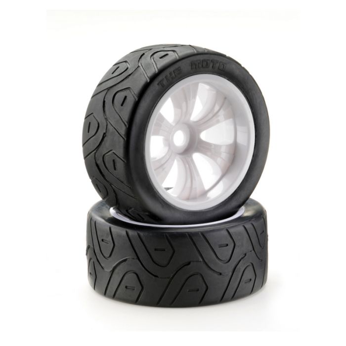 Absima Wheel Set LP Truggy "Street" white 1:8 (2) Absima Wheel Set LP Truggy "Street" white 1:8 (2)