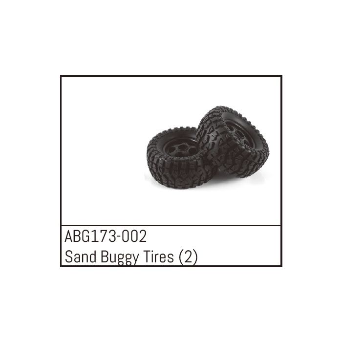Absima Sand Buggy Wheels (2) (ABG173-002) Absima Sand Buggy Wheels (2) (ABG173-002)