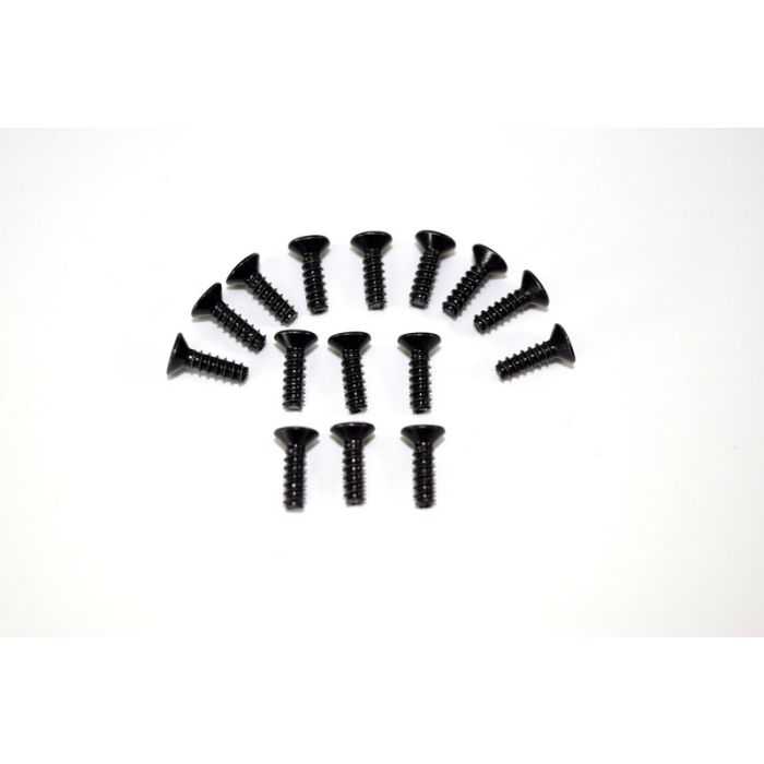 Absima Flat phillips head screw M3x10 (15) ATC 2.4 RTR/BL Absima Flat phillips head screw M3x10 (15) ATC 2.4 RTR/BL