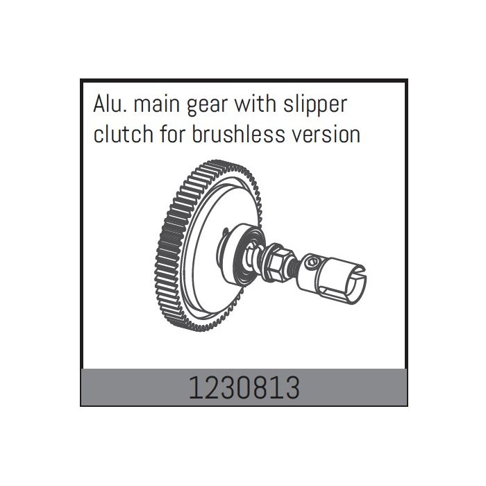 Absima Slipper Clutch With CNc Main Gear (AB1230813) Absima Slipper Clutch With CNc Main Gear (AB1230813)