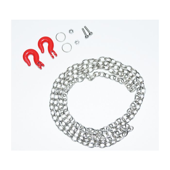 Absima Steel chain and hook set 96cm 1:10 Absima Steel chain and hook set 96cm 1:10