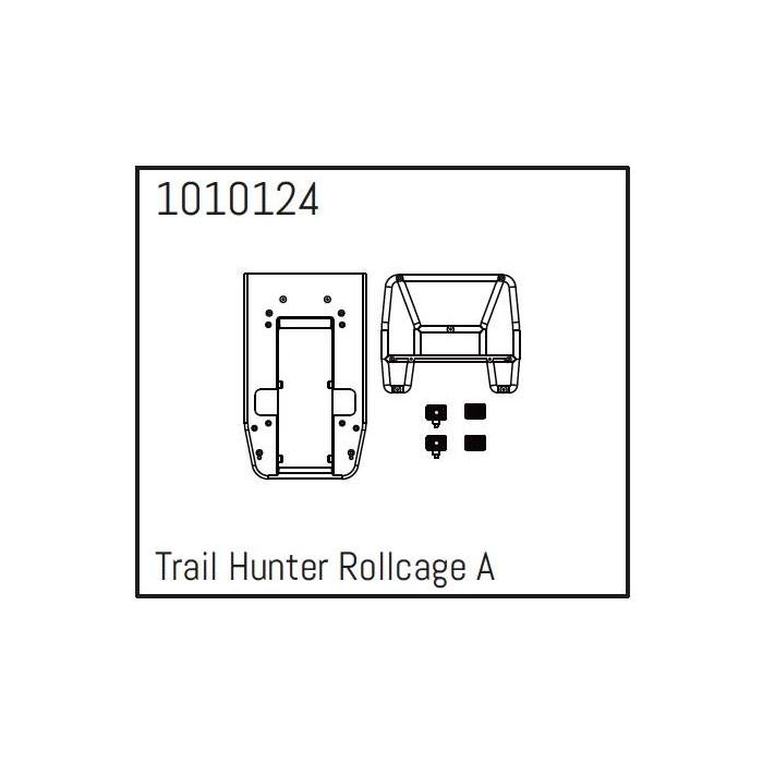 Absima T-Hunter Rollcage Set A - PRO Crawler 1:18 Absima T-Hunter Rollcage Set A - PRO Crawler 1:18