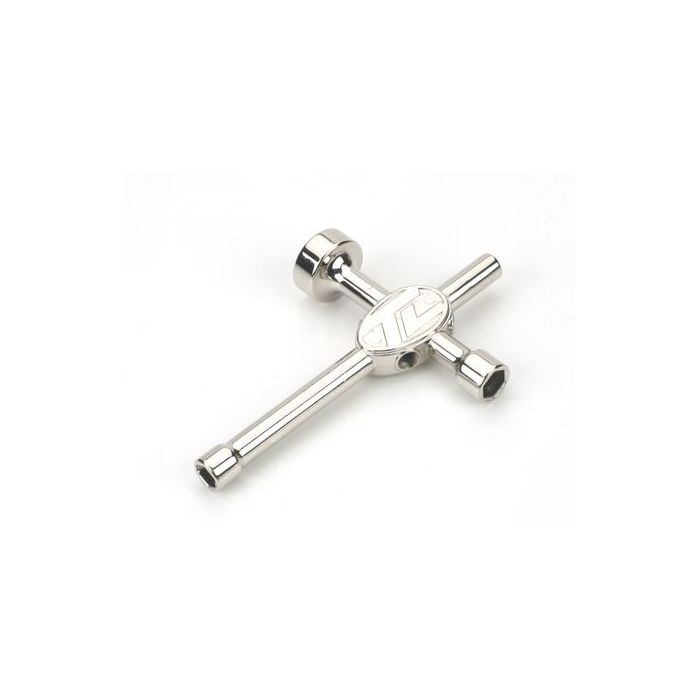 Losi 4-Way Wrench Steel(17mm,10mm,8mm,1/4)LST2,XXL/2 (T-LOSB4603) Losi 4-Way Wrench Steel(17mm,10mm,8mm,1/4)LST2,XXL/2 (T-LOSB4603)