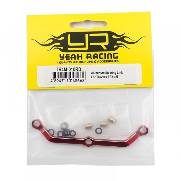 Yeah Racing Red Aluminium Steering Link For Traxxas TRX-4M (TR4M-010RD)
