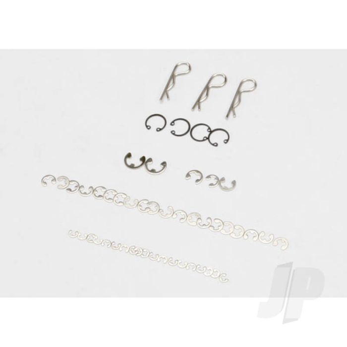 Traxxas E-Clips / C-Rings (TRX1633) Traxxas E-Clips / C-Rings (TRX1633)