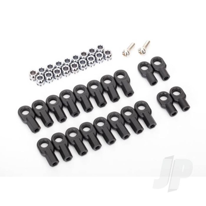 Traxxas Rod Ends (16 Long & 4 Short) / Hollow Ball Connectors (18) / Ball Screws (2 Pcs) (TRX1942) Traxxas Rod Ends (16 Long & 4 Short) / Hollow Ball Connectors (18) / Ball Screws (2 Pcs) (TRX1942)