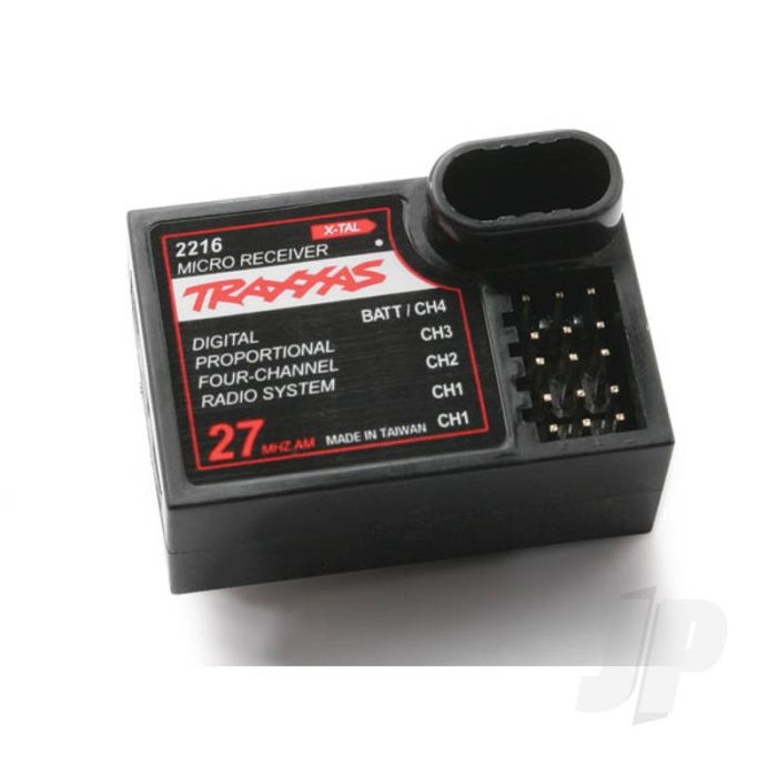 Traxxas Receiver, Micro, 4-Channel (TRX2216) Traxxas Receiver, Micro, 4-Channel (TRX2216)