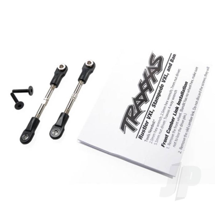 Traxxas Turnbuckles, Camber Link, 47Mm (67Mm Centre To Centre) (Front) (Assembled With Rod Ends And Hollow Balls) (1 Left, 1 Right) (TRX2444) Traxxas Turnbuckles, Camber Link, 47Mm (67Mm Centre To Centre) (Front) (Assembled With Rod Ends And Hollow Balls) (1 Left, 1 Right) (TRX2444)