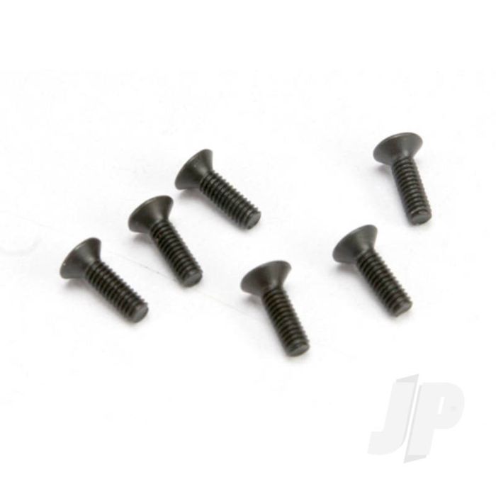 Traxxas Screws, 2.5X8Mm Countersunk Machine (Hex Drive) (6 Pcs) (TRX2524) Traxxas Screws, 2.5X8Mm Countersunk Machine (Hex Drive) (6 Pcs) (TRX2524)