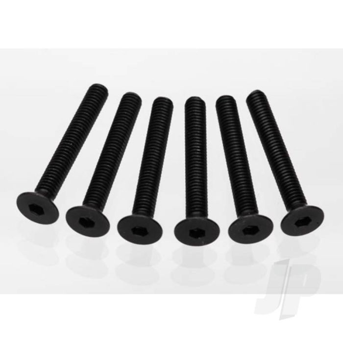 Traxxas Screws, 4X30Mm Countersunk Machine (Hex Drive) (6 Pcs) (TRX2533) Traxxas Screws, 4X30Mm Countersunk Machine (Hex Drive) (6 Pcs) (TRX2533)