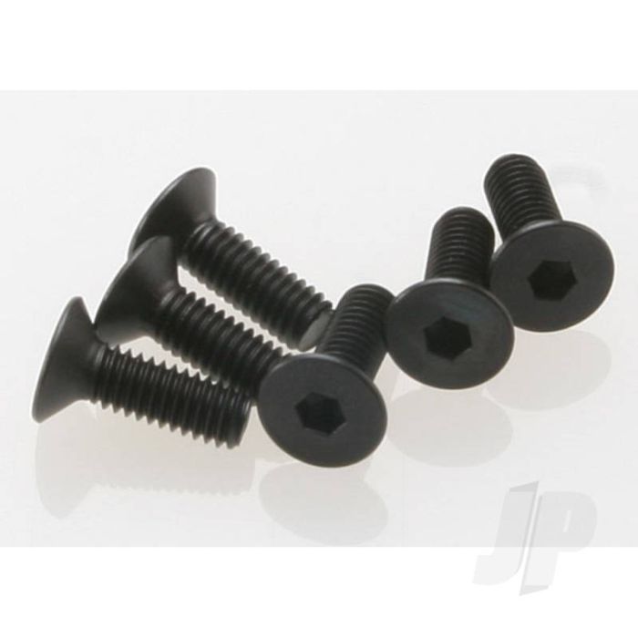 Traxxas Screws, 4X12Mm Countersunk Machine (Hex Drive) (6 Pcs) (TRX2542) Traxxas Screws, 4X12Mm Countersunk Machine (Hex Drive) (6 Pcs) (TRX2542)