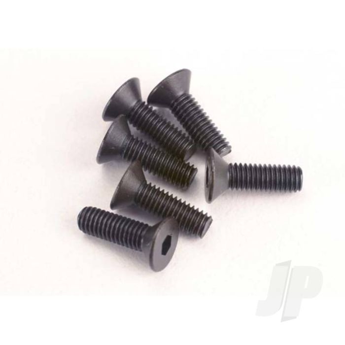 Traxxas Screws, 3X10Mm Countersunk Machine (6 Pcs) (Hex Drive) (TRX2551) Traxxas Screws, 3X10Mm Countersunk Machine (6 Pcs) (Hex Drive) (TRX2551)