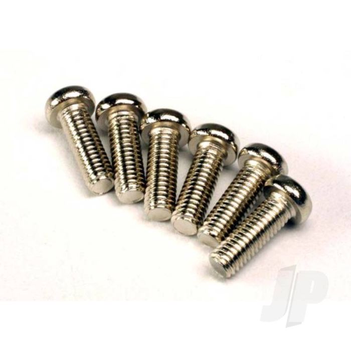 Traxxas Screws, 2.6X8Mm Roundhead Machine (6 Pcs) (TRX2562) Traxxas Screws, 2.6X8Mm Roundhead Machine (6 Pcs) (TRX2562)