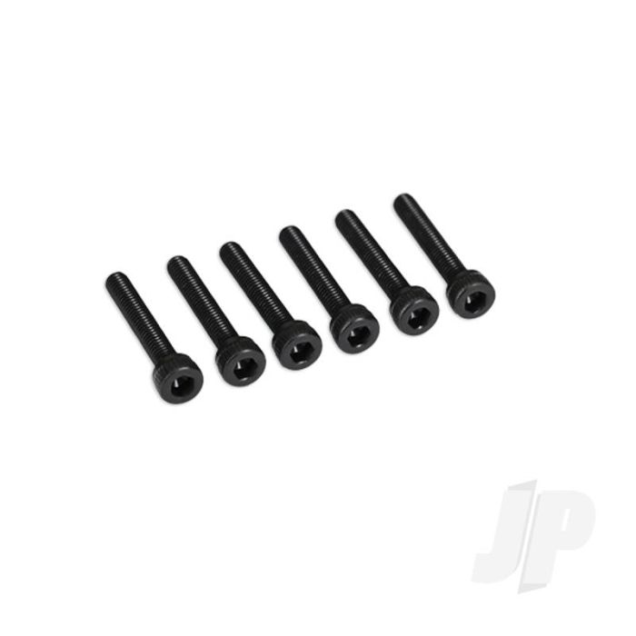 Traxxas Screws, 3X18Mm Cap-Head Machine (Hex Drive) (6) (TRX2583X) Traxxas Screws, 3X18Mm Cap-Head Machine (Hex Drive) (6) (TRX2583X)