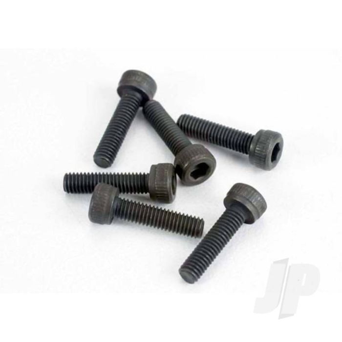 Traxxas Head Screws, 3X12Mm Cap-Head Machine (Hex Drive) (6 Pcs) (Trx 2.5, 2.5R, 3.3) (TRX2584) Traxxas Head Screws, 3X12Mm Cap-Head Machine (Hex Drive) (6 Pcs) (Trx 2.5, 2.5R, 3.3) (TRX2584)