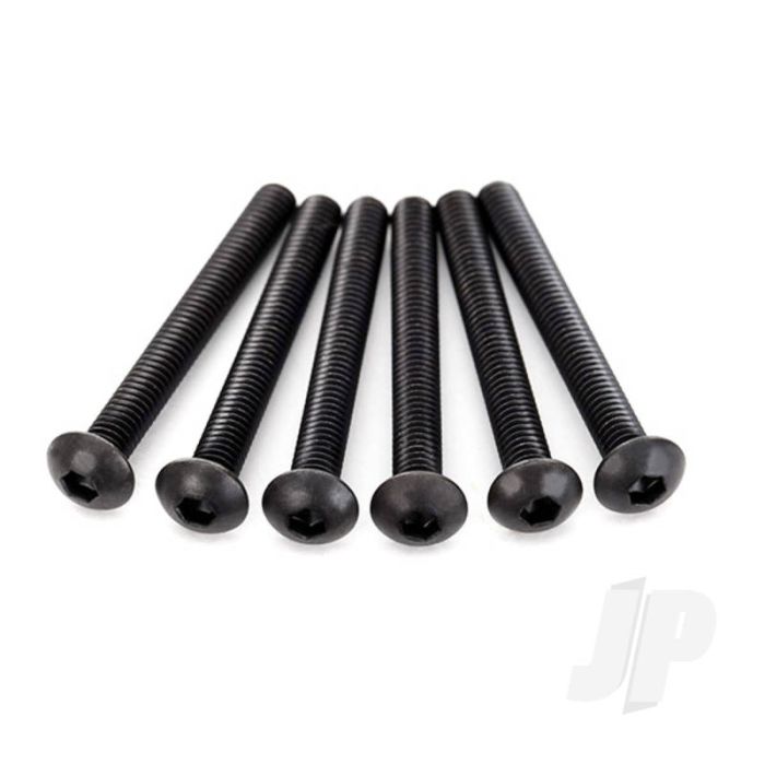 Traxxas Screws, 4X35Mm Button-Head Machine (Hex Drive) (6 Pcs) (TRX2595) Traxxas Screws, 4X35Mm Button-Head Machine (Hex Drive) (6 Pcs) (TRX2595)
