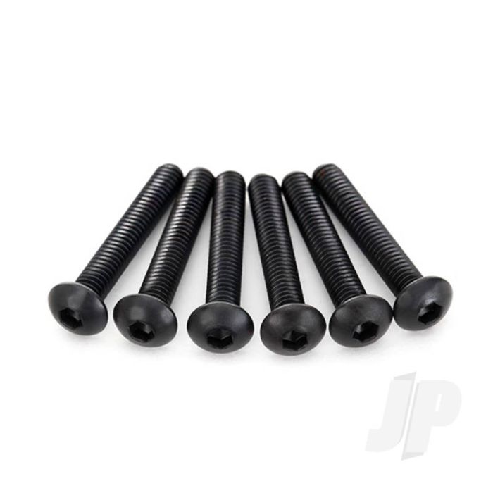 Traxxas Screws, 4X25Mm Button-Head Machine (Hex Drive) (6 Pcs) (TRX2596) Traxxas Screws, 4X25Mm Button-Head Machine (Hex Drive) (6 Pcs) (TRX2596)
