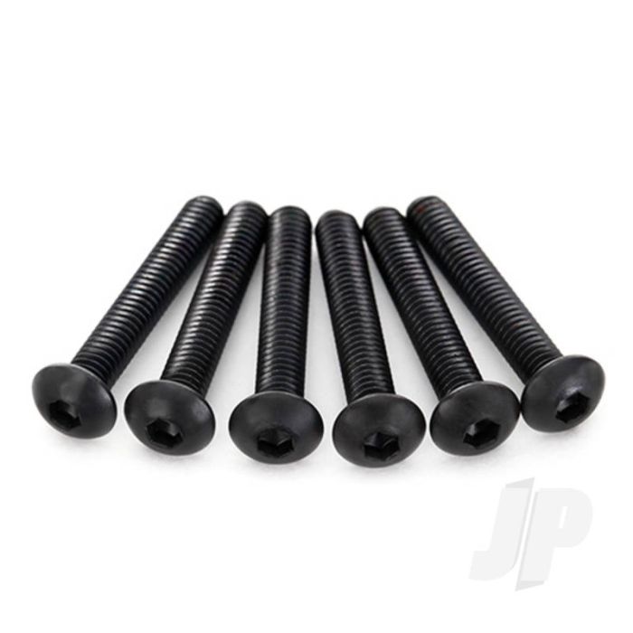 Traxxas Screws, 4X22Mm Button-Head Machine (Hex Drive) (6 Pcs) (TRX2597) Traxxas Screws, 4X22Mm Button-Head Machine (Hex Drive) (6 Pcs) (TRX2597)