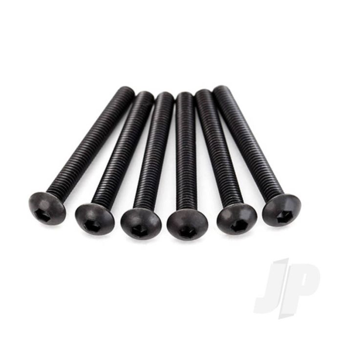 Traxxas Screws, 4X30Mm Button-Head Machine (Hex Drive) (6 Pcs) (TRX2598X) Traxxas Screws, 4X30Mm Button-Head Machine (Hex Drive) (6 Pcs) (TRX2598X)