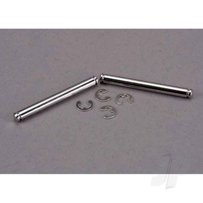Traxxas Suspension Pins, 31.5Mm, Chrome (2 Pcs) With E-Clips (4 Pcs) (TRX2637) Traxxas Suspension Pins, 31.5Mm, Chrome (2 Pcs) With E-Clips (4 Pcs) (TRX2637)