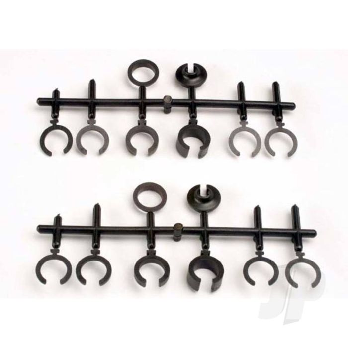 Traxxas Spring Retainers, Upper & Lower (2 Pcs) / Spring Pre-Load Spacers: 1Mm (4 Pcs) / 1.5Mm (2 Pcs) / 2Mm (2 Pcs) / 4Mm (2 Pcs) / 8Mm (2 Pcs) (Big Bore Shocks) (TRX2668) Traxxas Spring Retainers, Upper & Lower (2 Pcs) / Spring Pre-Load Spacers: 1Mm (4 Pcs) / 1.5Mm (2 Pcs) / 2Mm (2 Pcs) / 4Mm (2 Pcs) / 8Mm (2 Pcs) (Big Bore Shocks) (TRX2668)