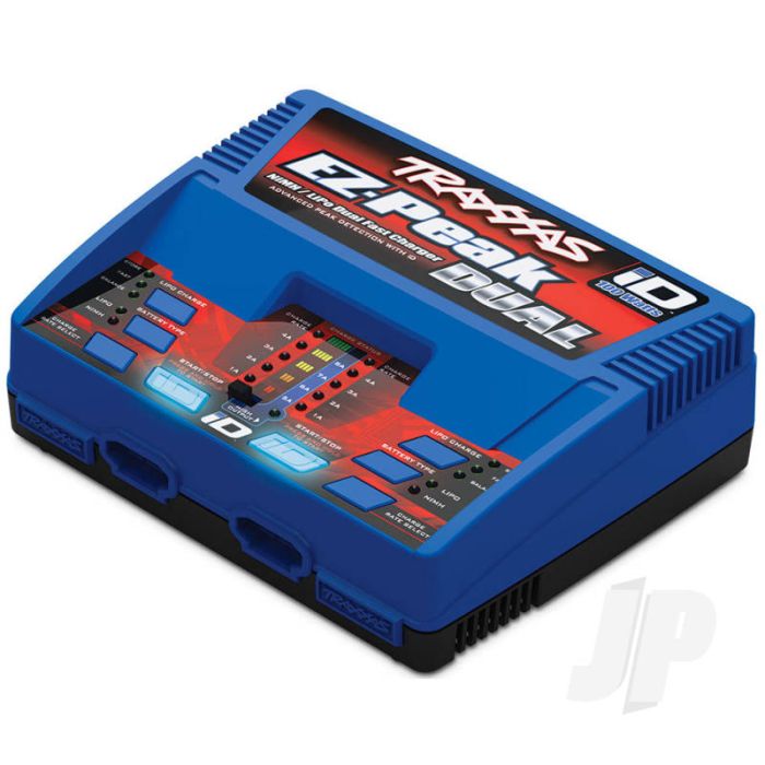 Traxxas Ez-Peak Dual 100W Nimh/Lipo Id Charger (TRX2972TX) Traxxas Ez-Peak Dual 100W Nimh/Lipo Id Charger (TRX2972TX)