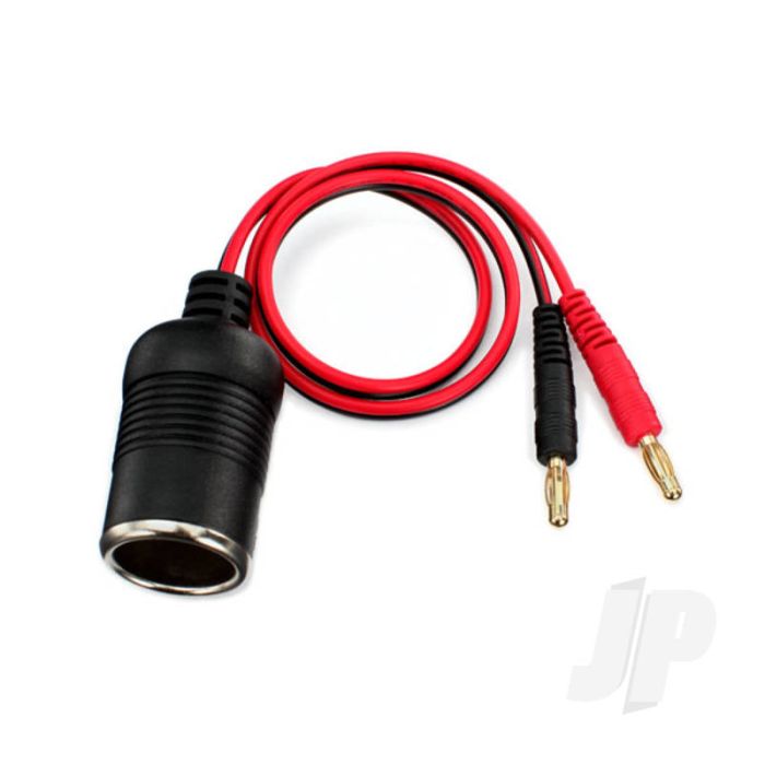 Traxxas Adapter, 12V (Female) (To Bullet Connectors) (TRX2980) Traxxas Adapter, 12V (Female) (To Bullet Connectors) (TRX2980)