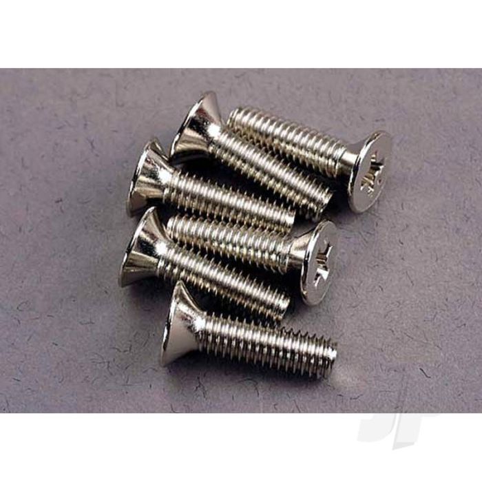 Traxxas Screws, 4X15Mm Countersunk Machine (6 Pcs) (TRX3167) Traxxas Screws, 4X15Mm Countersunk Machine (6 Pcs) (TRX3167)