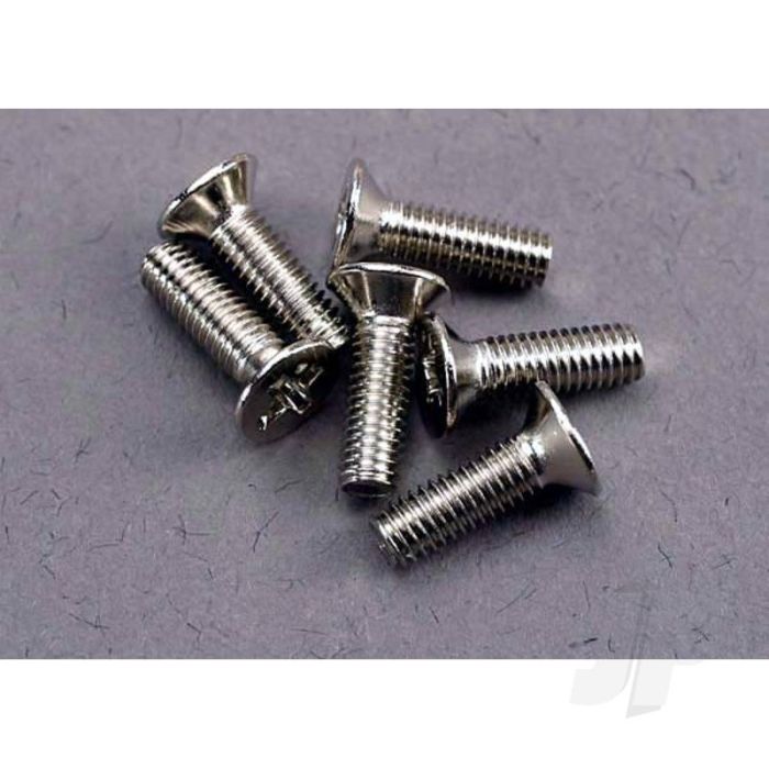 Traxxas Screws, 3X10Mm Countersunk Machine (6 Pcs) (TRX3177) Traxxas Screws, 3X10Mm Countersunk Machine (6 Pcs) (TRX3177)
