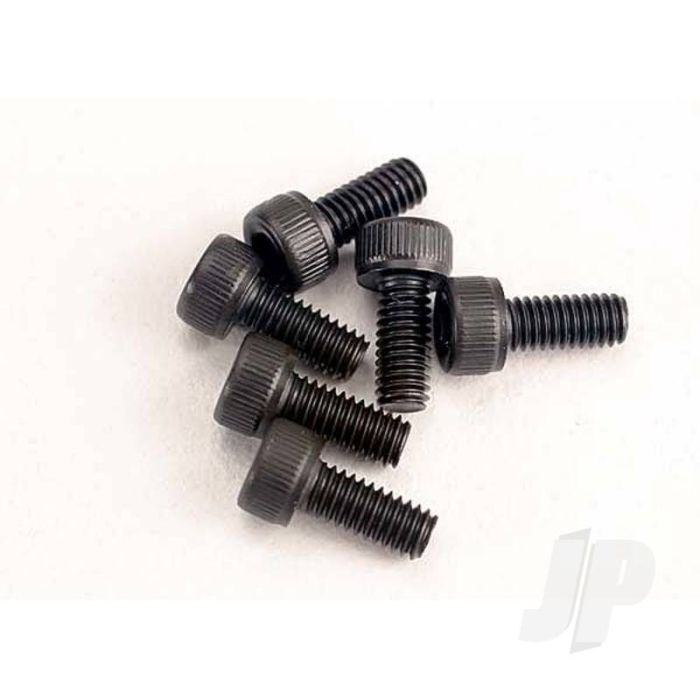 Traxxas Screws, 2.5X6Mm Cap-Head Machine (Hex Drive) (6 Pcs) (TRX3215) Traxxas Screws, 2.5X6Mm Cap-Head Machine (Hex Drive) (6 Pcs) (TRX3215)