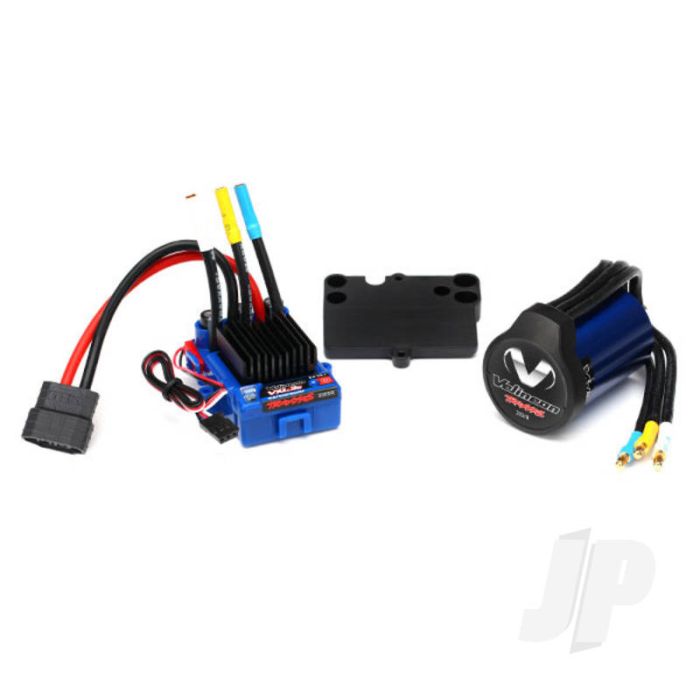 Traxxas Velineon Vxl-3S Waterproof Brushless Power System (Includes Vxl-3S Esc, Velineon 3500 Motor, And Speed Control Mounting Plate (Part #3725R)) (TRX3350R) Traxxas Velineon Vxl-3S Waterproof Brushless Power System (Includes Vxl-3S Esc, Velineon 3500 Motor, And Speed Control Mounting Plate (Part #3725R)) (TRX3350R)