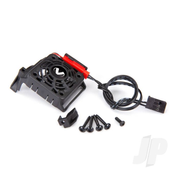 Traxxas Cooling Fan Kit (With Shroud) (Fits #3351R And #3461 Motors) (Requires #3458 Heat Sink To Mount) (TRX3456) Traxxas Cooling Fan Kit (With Shroud) (Fits #3351R And #3461 Motors) (Requires #3458 Heat Sink To Mount) (TRX3456)
