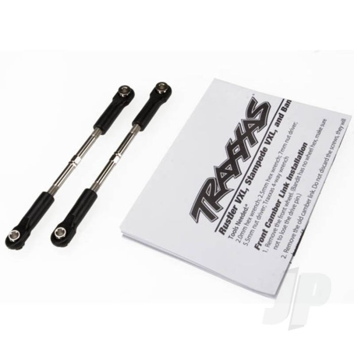 Traxxas Turnbuckles, Toe Link, 61Mm (96Mm Centre To Centre) (2 Pcs) (Assembled With Rod Ends And Hollow Balls) (Fits Stampede) (TRX3645) Traxxas Turnbuckles, Toe Link, 61Mm (96Mm Centre To Centre) (2 Pcs) (Assembled With Rod Ends And Hollow Balls) (Fits Stampede) (TRX3645)
