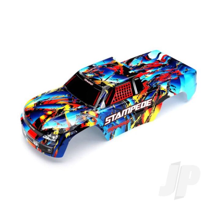 Traxxas Body, Stampede, Rock N' Roll (Painted, Decals Applied) (TRX3648) Traxxas Body, Stampede, Rock N' Roll (Painted, Decals Applied) (TRX3648)