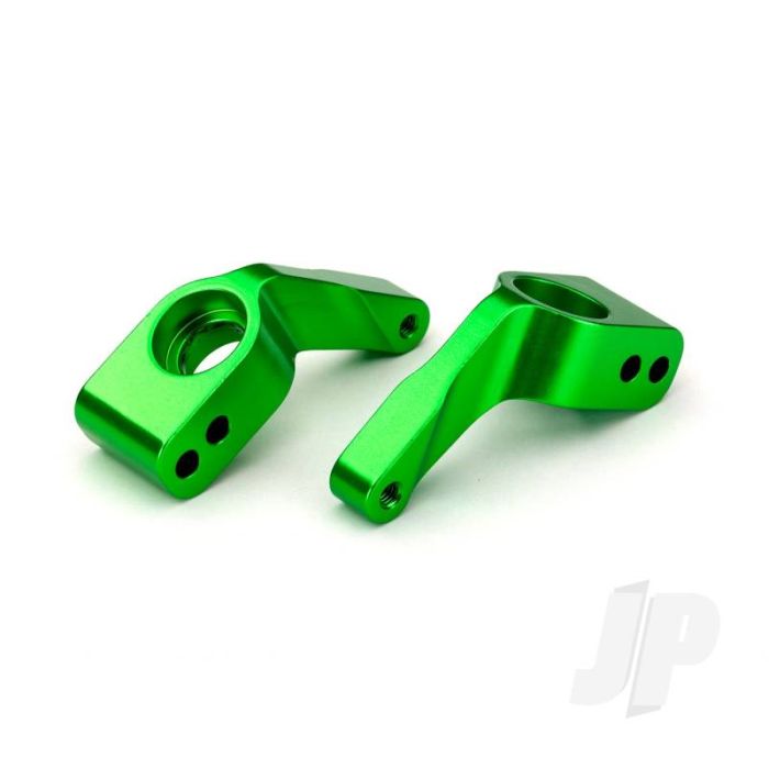 Traxxas Stub Axle Carriers, Rustler / Stampede / Bandit (2 Pcs), 6061-T6 Aluminium (Green-Anodised) / 5X11Mm Ball Bearings (4 Pcs) (TRX3652G) Traxxas Stub Axle Carriers, Rustler / Stampede / Bandit (2 Pcs), 6061-T6 Aluminium (Green-Anodised) / 5X11Mm Ball Bearings (4 Pcs) (TRX3652G)