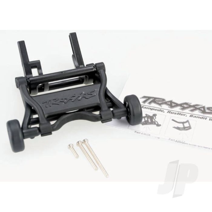Traxxas Wheelie Bar, Assembled (Black) (Fits Slash, Bandit, Rustler, Stampede Series) (TRX3678) Traxxas Wheelie Bar, Assembled (Black) (Fits Slash, Bandit, Rustler, Stampede Series) (TRX3678)