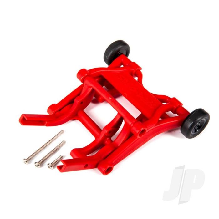 Traxxas Wheelie Bar, Assembled (Red) (Fits Slash, Stampede, Rustler, Bandit Series) (TRX3678R) Traxxas Wheelie Bar, Assembled (Red) (Fits Slash, Stampede, Rustler, Bandit Series) (TRX3678R)