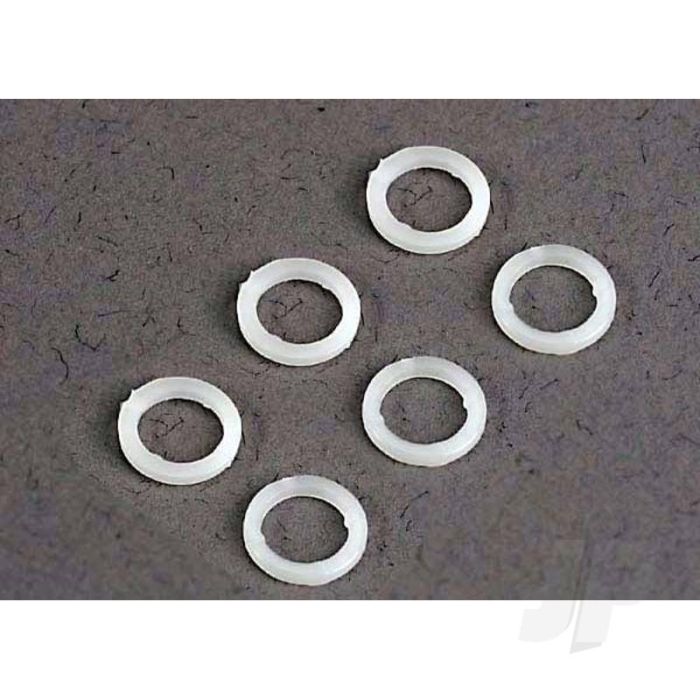 Traxxas White Plastic Washers (5X8X1.0Mm) (6 Pcs) (TRX3685) Traxxas White Plastic Washers (5X8X1.0Mm) (6 Pcs) (TRX3685)